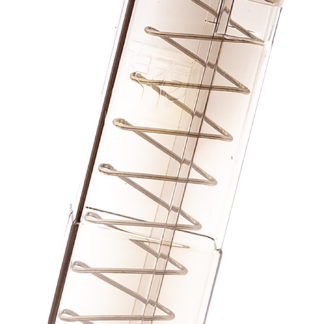 ETS Group GLK4312 Pistol Mags  12rd 9mm Luger Compatible w/ Glock 43 Clear Polymer