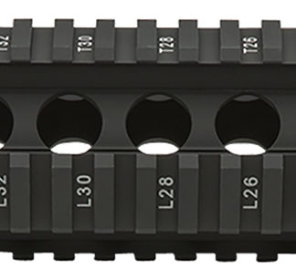 BCM QRF12556BLK QRF  12" Free-Floating Style Made of Aluminum with Black Anodized Finish & Picatinny Rail for AR-Platform