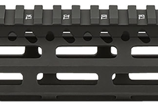 BCM MCMR15556BLK BCMGunfighter MCMR 15" M-LOK, Free-Floating Style Made of Aluminum with Black Anodized Finish for AR-Platform