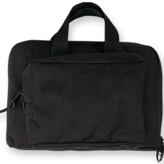 Bulldog BD915 Deluxe Mini Range Bag Black Water-Resistant Outer Shell, Inside Ammo & Magazine Pockets, Outer Storage Pockets