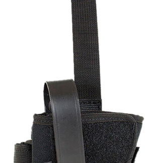 Blackhawk 40AH01BKR Ankle  Size 01 Black Cordura Velcro Fits Medium Autos Fits 3-4" Barrel Right Hand