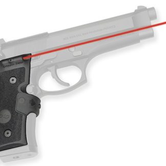 Crimson Trace 0119201 LG-402 Mil-Spec Lasergrips  Black Red Laser Beretta 92/96/M9