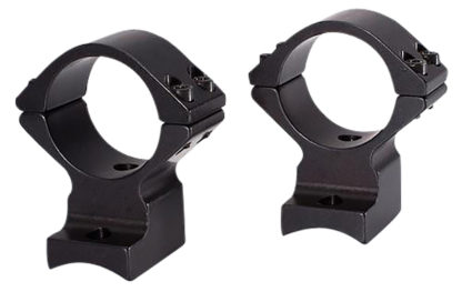 Talley 940734 Scope Mount/Ring Combo  Black Anodized 1" Tube Weatherby Vanguard Medium Rings