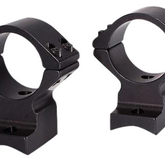 Talley 940702 Scope Mount/Ring Combo  Black Anodized 1" Tube Winchester Model 70 Medium Rings