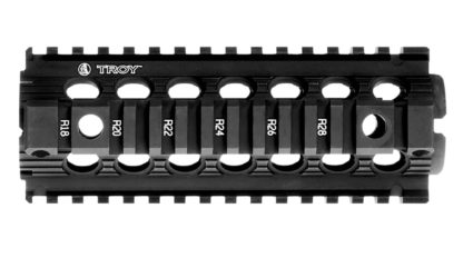 Troy Ind SRAIMRFD7BT00 Drop In  7" Carbine Length Black Anodized for AR-15, M4