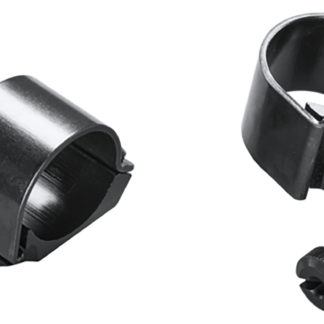 Weaver Mounts 49061 Detachable Top Mount Dual Extension Rings  Black 1" High
