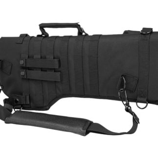 NcStar CVRSCB2919B VISM AR-15 Tactical Scabbard Adjustable Carry Handle Fits Most Rifle/Carbines Grommet Drainage