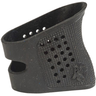 Pachmayr 05175 Tactical Grip Glove  Compatible w/Glock Sub-compact, Soft with Finger Grooves, Black Rubber