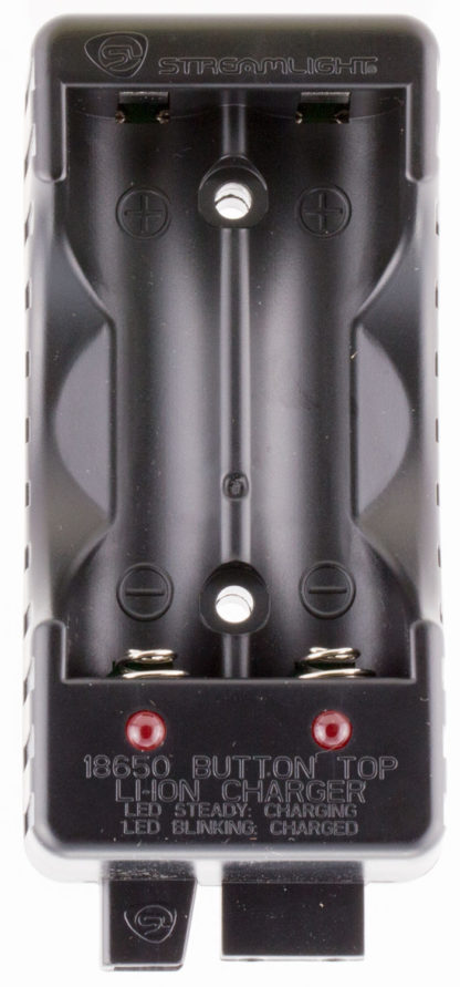 Streamlight 22100 Battery Charger Dual Channel Black 18650 Li-ion Rechargeable Battery