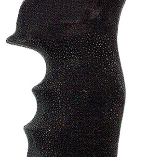 Hogue 80000 Monogrip Finger Grooves Black Rubber Fits Ruger GP100/Super Redhawk