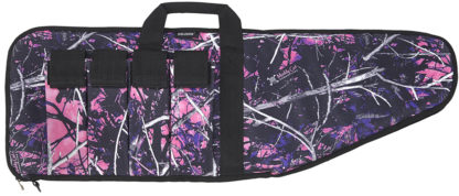 Bulldog MDG1038 Extreme Tactical  38" Muddy Girl Camo Water-Resistant Nylon, Black Trim, Tricot Lining, 4 External Velcro Magazine Pouches, Soft Padding
