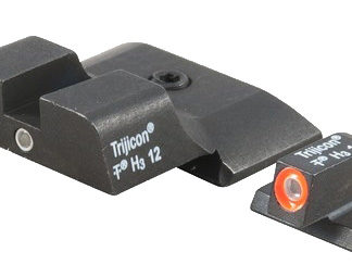 Trijicon 600722 HD Night Sights  Green/Tritium Orange Outline Front Sight-Green Tritium Black Outline Rear Sight Smith & Wesson M&P Shield/M&P Shield Plus