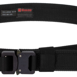 Galco EDCBKXXL Everyday Carry  Black Nylon 46"-50" 1.50" Wide Buckle Closure