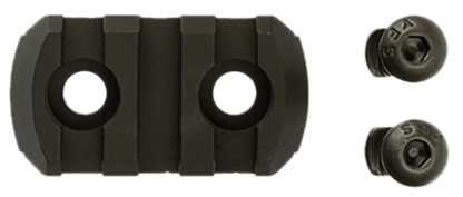 CMC Triggers 81721 M-Lok Picatinny Rail 3 Slot  Matte Black 0 MOA