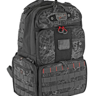 GPS Bags T1913BPP Tactical  PRYM1 Blackout 1000D Polyester 4 Handguns