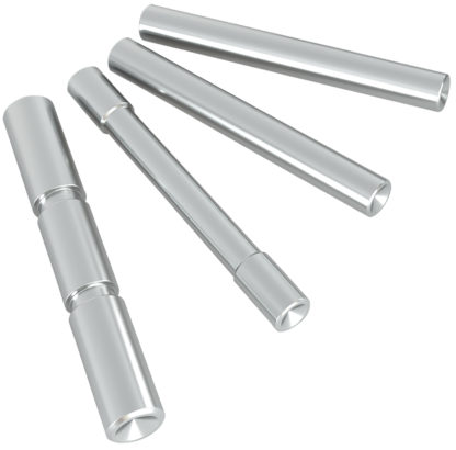 Cross Armory CRG4PSSV 4 Pin Set  Silver 4140 Steel for Most Glock Gen4