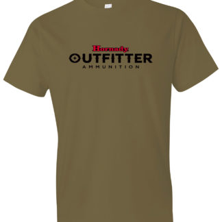 Hornady Gear 31365 Big Buck  Coyote Brown, Cotton Short Sleeve, Semi-Fitted, 2XL