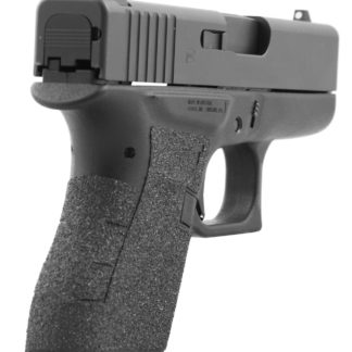 Talon Grips 100G Adhesive Grip  Compatible w/Glock 43, Black Aggressive Textured Granulate