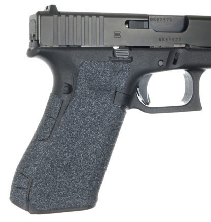 Talon Grips 379G Adhesive Grip  Compatible w/Glock 17/19x/22/24/31/34/35/37/45/47 Gen5 w/No Backstrap, Black Textured Granulate