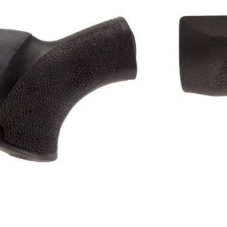 Hogue 05012 OverMolded Combo Kit Black Synthetic with Forend for Mossberg 500